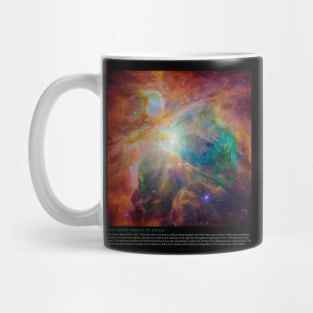 The Great Nebula in Orion in Infrared - Astronomy Mug